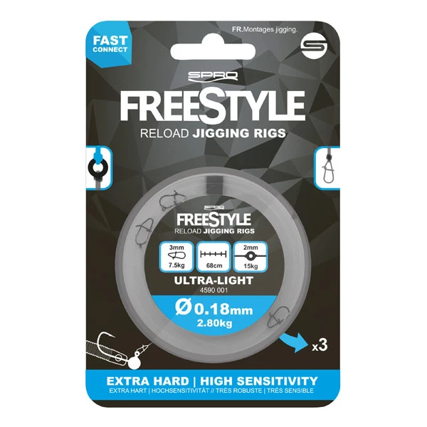 Spro Freestyle Reload Jigging Rigs 1 Spro Freestyle Reload Jigging Rigs