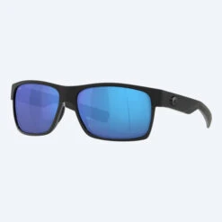 Costa Del Mar Half Moon - Shiny & Matte Black Frame 580G
