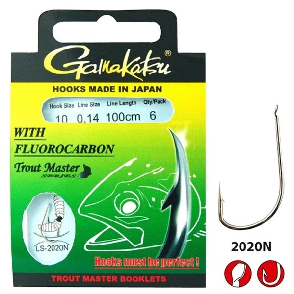 Gamakatsu Trout Master Fluorocarbon 2020 N 1 Gamakatsu Trout Master Fluorocarbon 2020 N